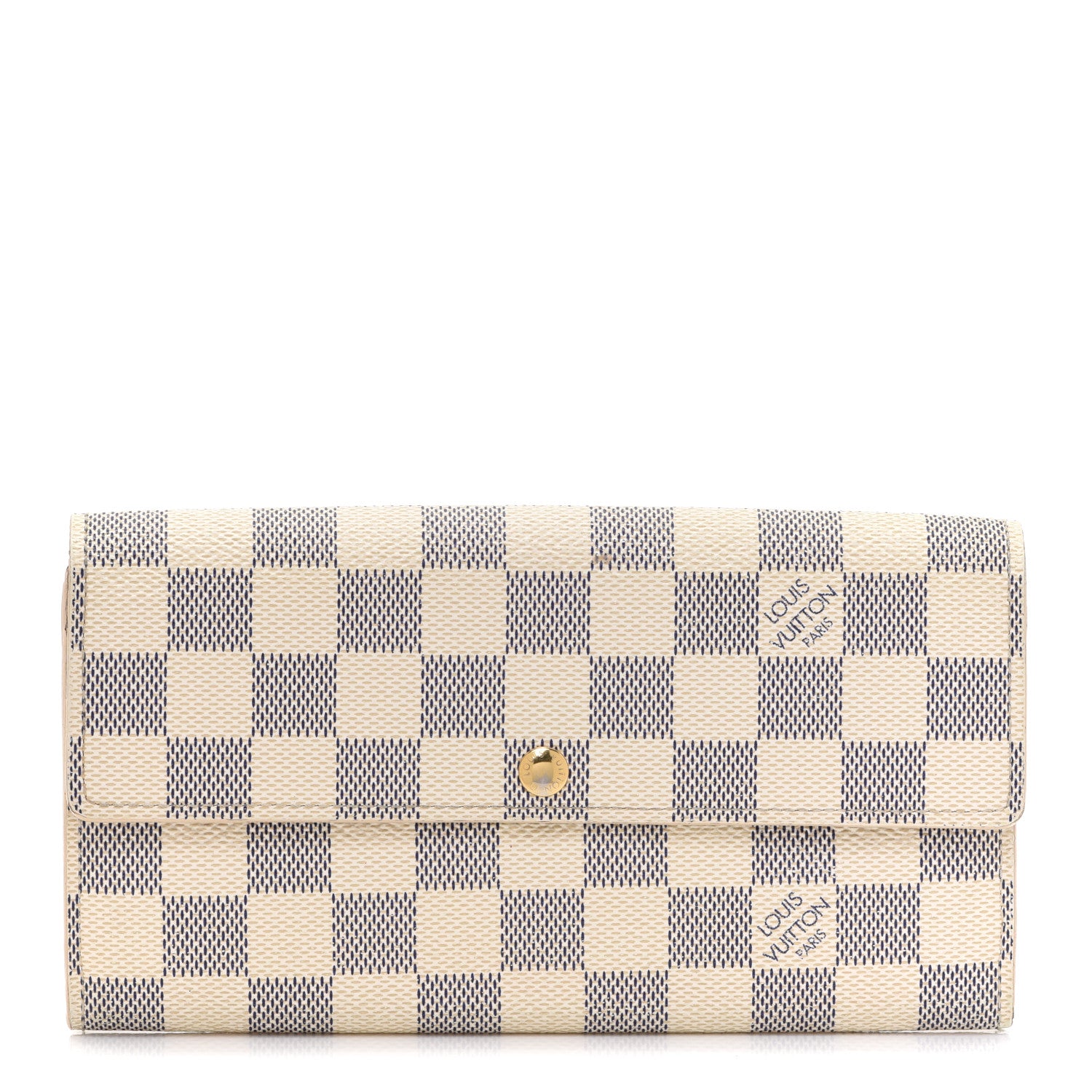 Louis Vuitton Damier Azur Sarah Wallet 1 of 12