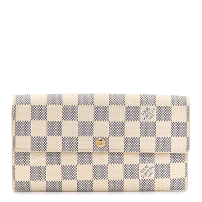 Louis Vuitton Damier Azur Sarah Wallet 1 of 12