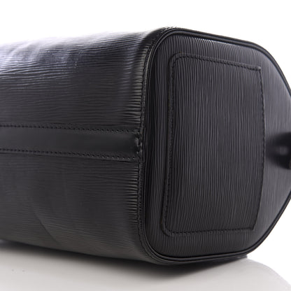 Louis Vuitton Epi Speedy 25 Black 6 of 10