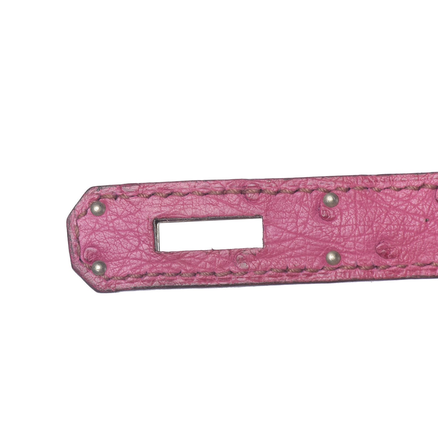 Ostrich Birkin 35 Fuchsia