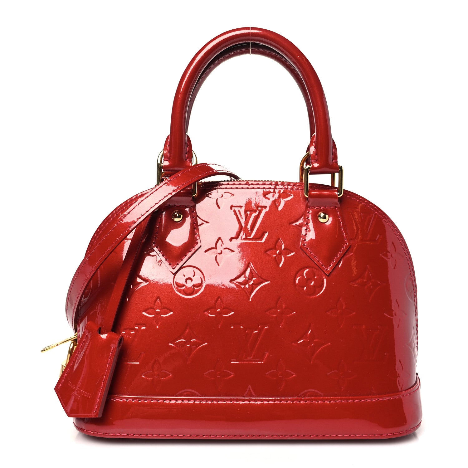 Louis Vuitton Vernis Alma BB Pomme D'Amour 1 of 9