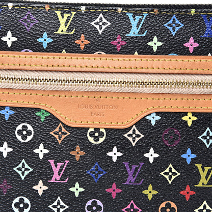 Louis Vuitton Monogram Multicolor Pochette Plate GM Black 10 of 10
