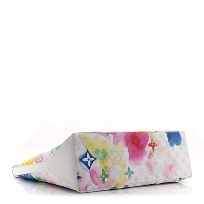 Louis Vuitton Monogram Watercolor New Tote GM Multicolor 5 of 10