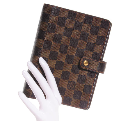Louis Vuitton Damier Ebene Medium Ring Agenda 2 of 7