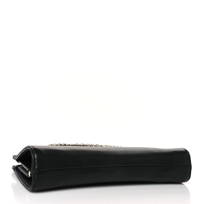 Jimmy Choo Nappa Crystal Venus Clutch with Chain Black 4 of 9