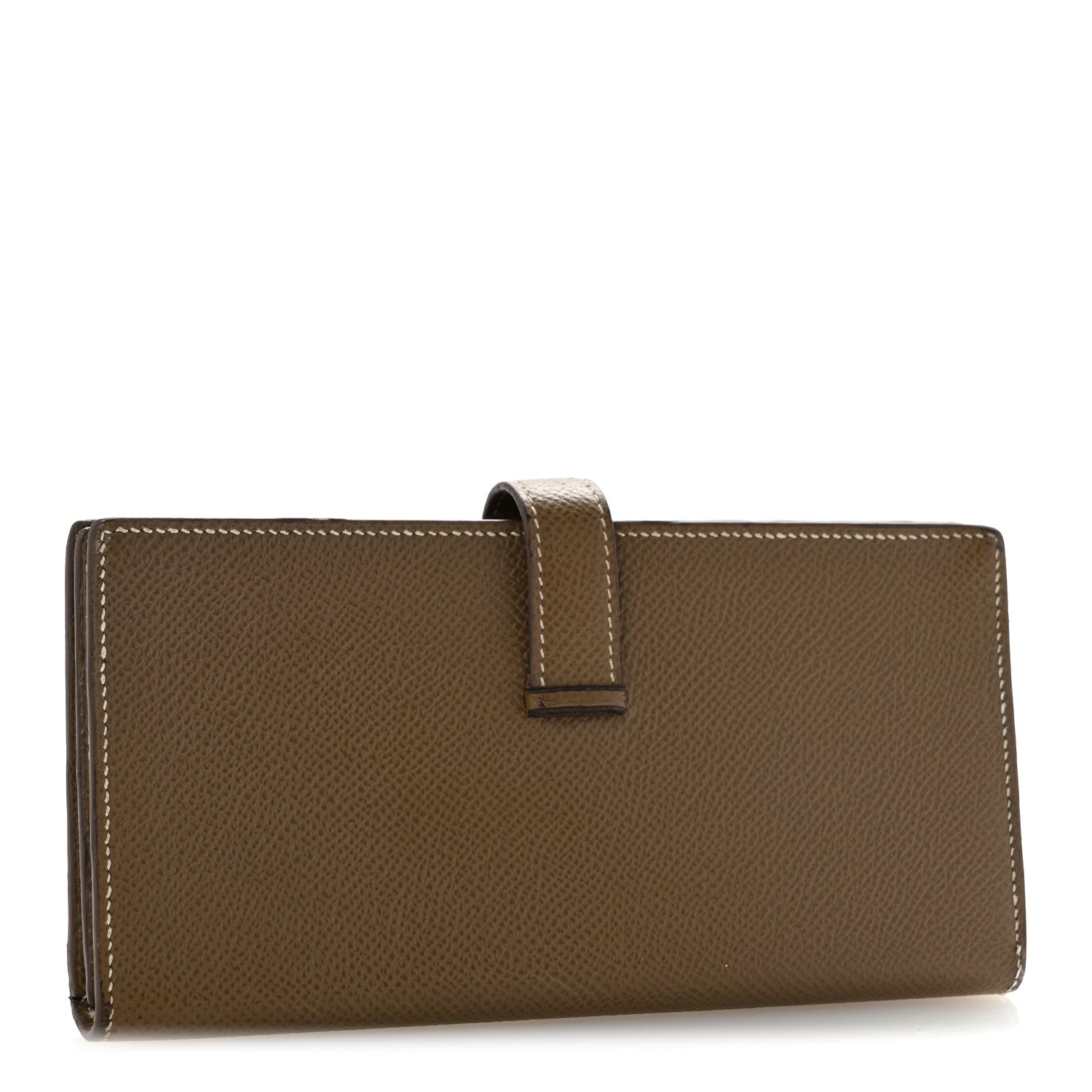 Hermes Epsom Bearn Gusset Wallet Etoupe 3 of 11