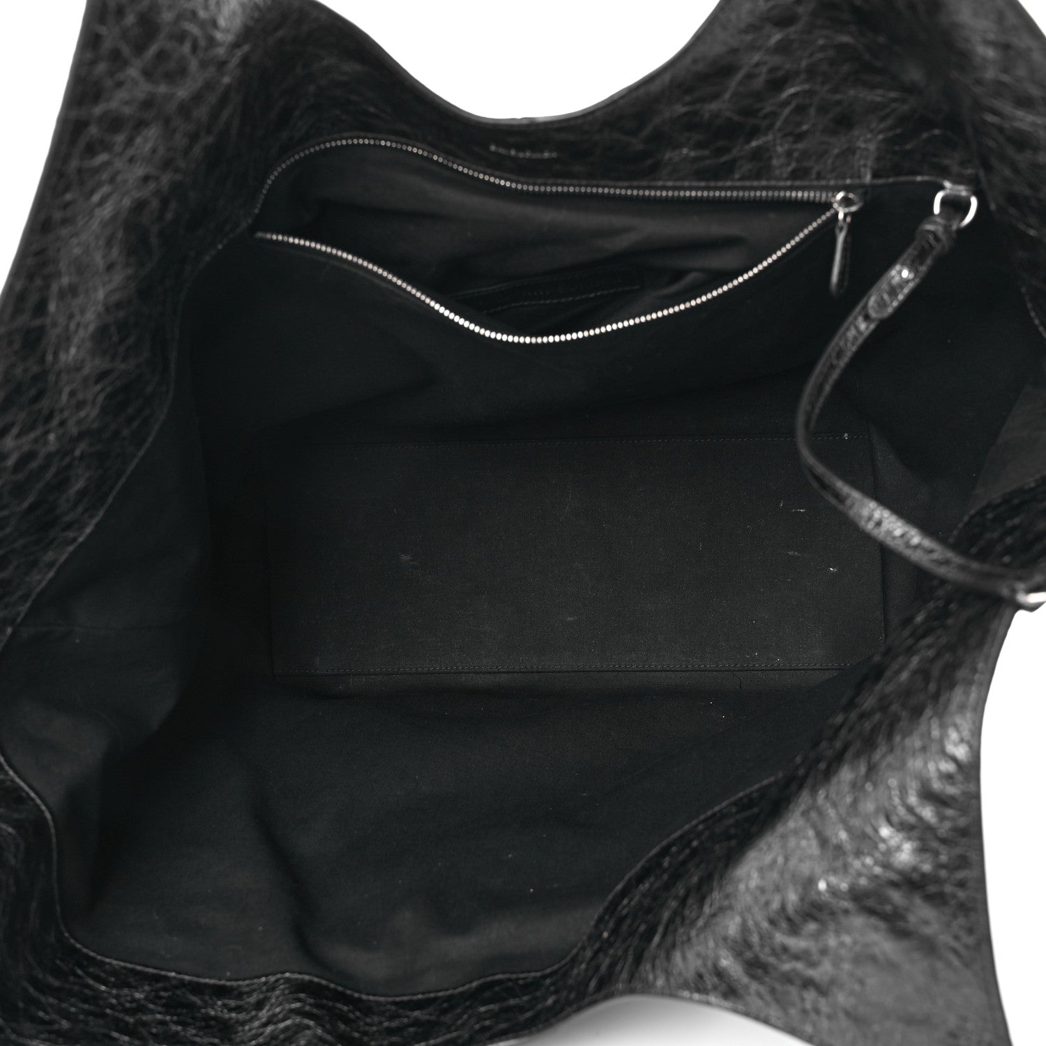 Balenciaga Agneau Arena Large Le Cagole Carry All Bag Steel Grey 6 of 11