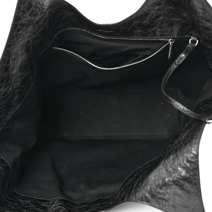 Balenciaga Agneau Arena Large Le Cagole Carry All Bag Steel Grey 6 of 11