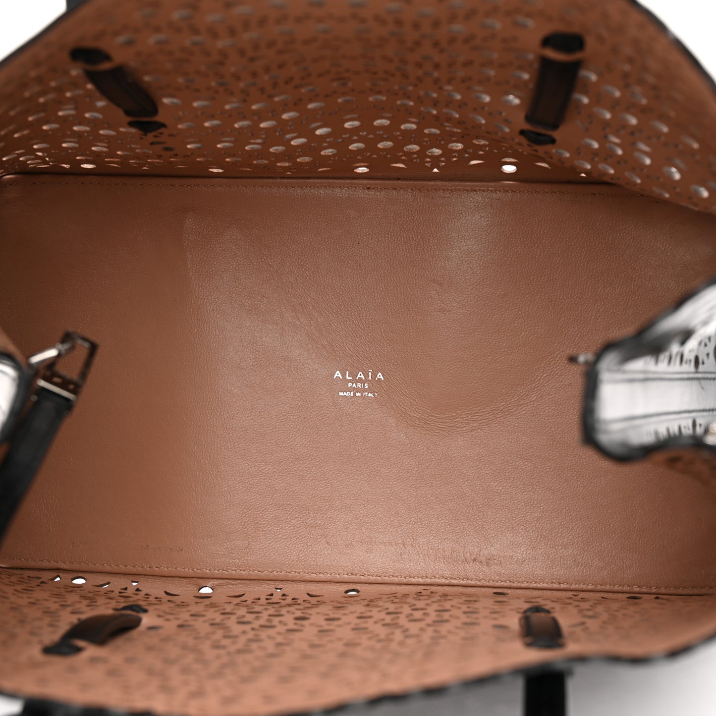Lux Calfskin Vienne Vague Mina 32 Bag Black