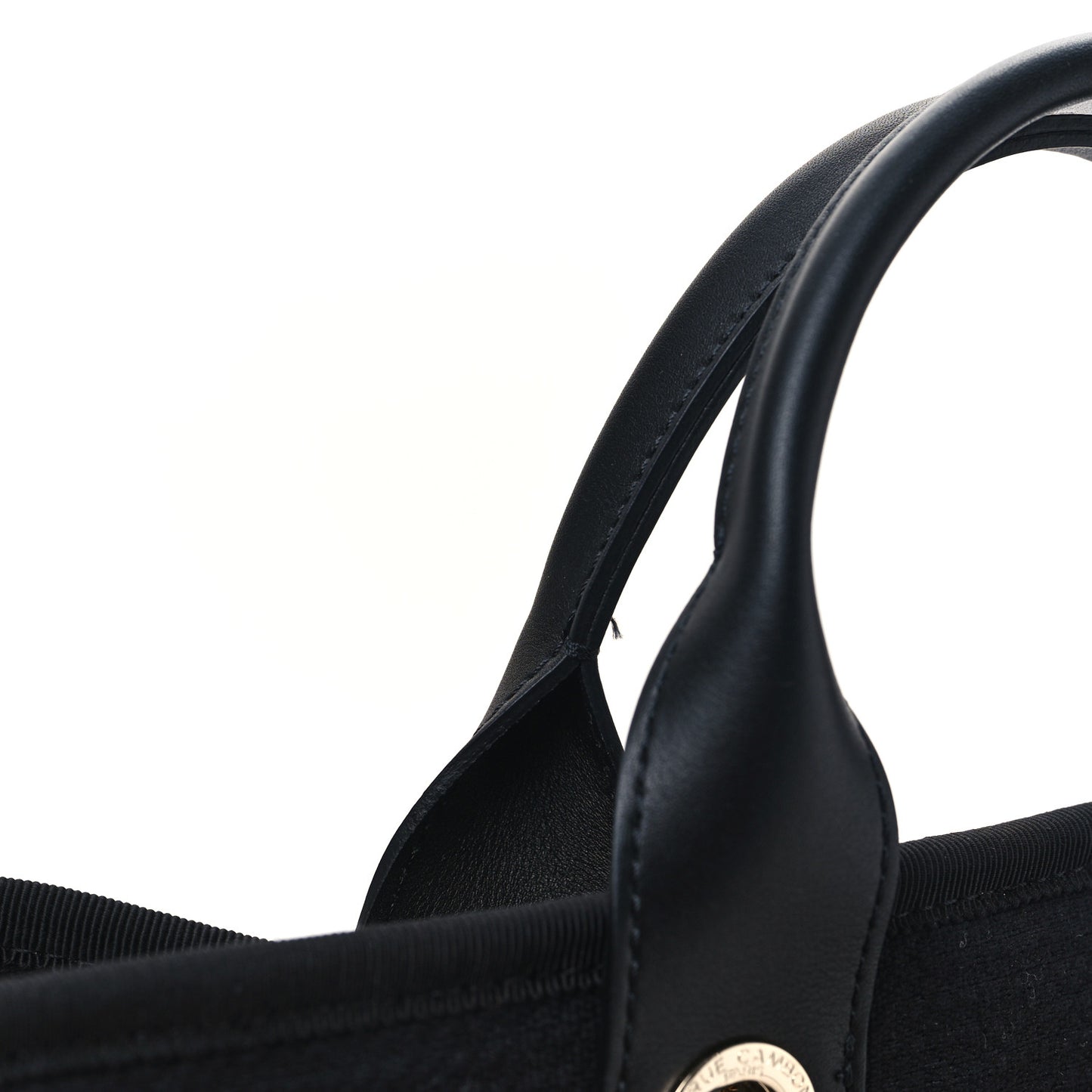 Mixed Fibers Medium Deauville Tote Black