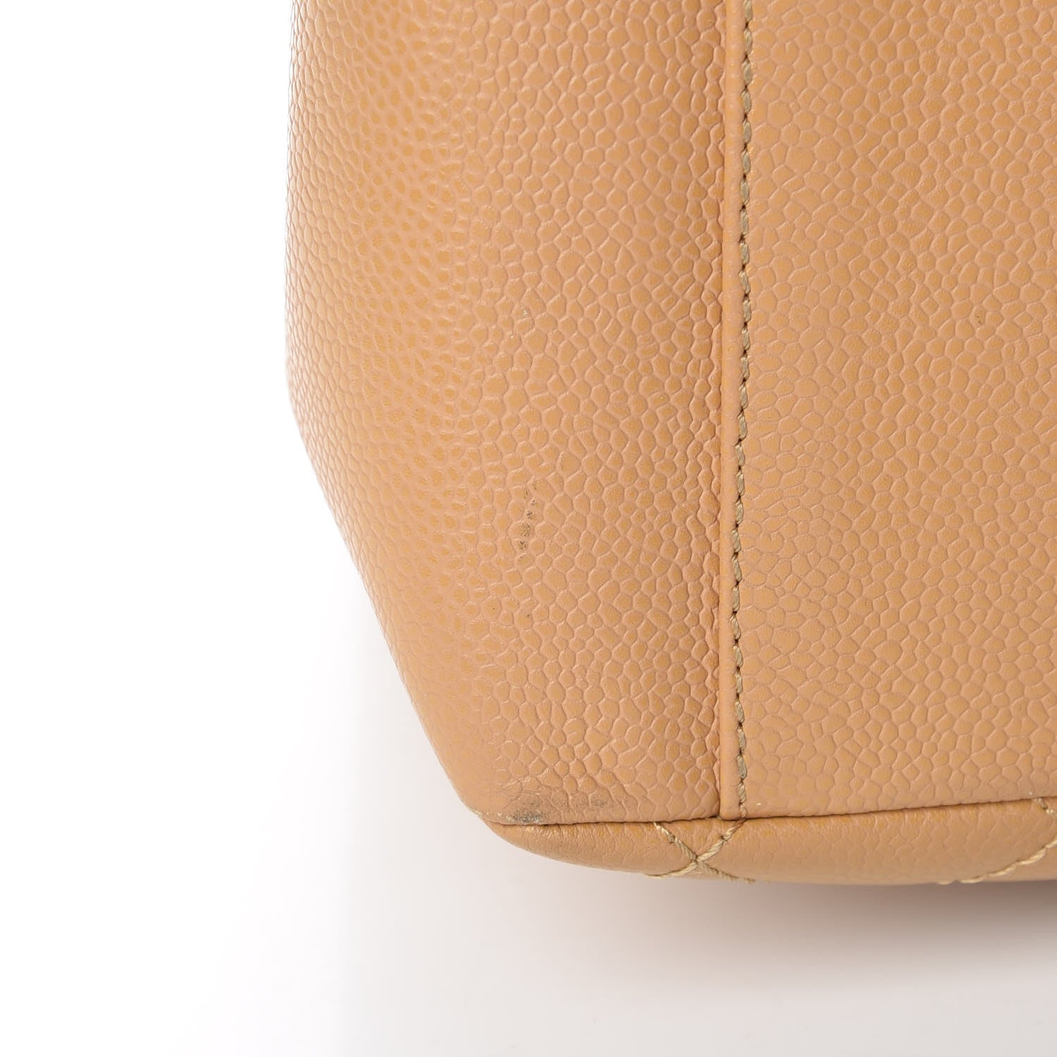 Chanel Caviar Quilted Grand Shopping Tote GST Beige 12 of 18