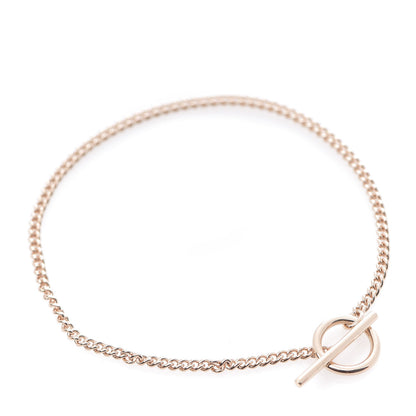 Hermes 18K Rose Gold Small Echappee Bracelet SH 1 of 4