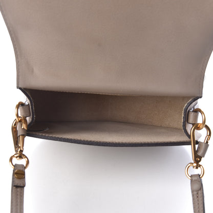 Chloe Calfskin Suede Medium Nile Bracelet Bag Motty Grey 5 of 9