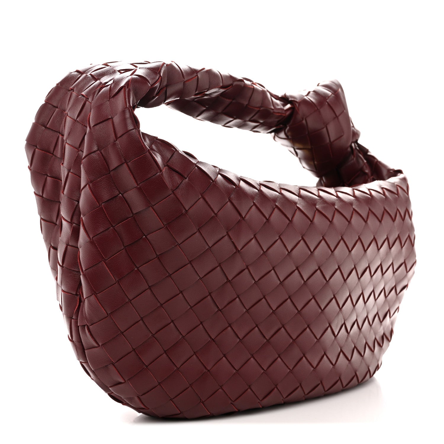 Bottega Veneta Nappa Intrecciato Teen Jodie Hobo Barolo 3 of 10