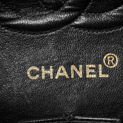 Chanel Caviar Quilted Medium Double Flap Black 8 of 10