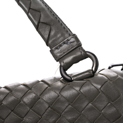 Bottega Veneta Calfskin Intrecciato Large Leggero Tote Kaki Fondente 37 of 43