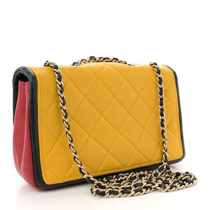 Chanel Lambskin Quilted Graphic Small Flap Multicolor 3 of 15