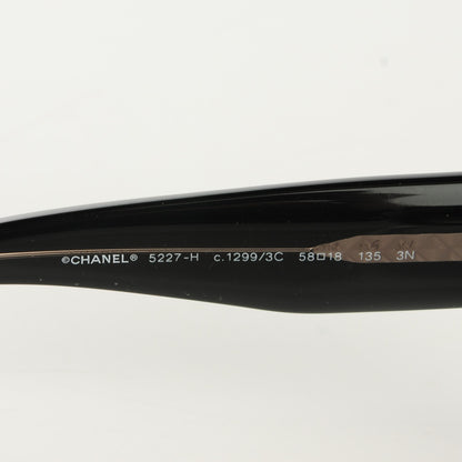 Chanel Mother of Pearl CC Sunglasses 5227-H Black 4 of 6