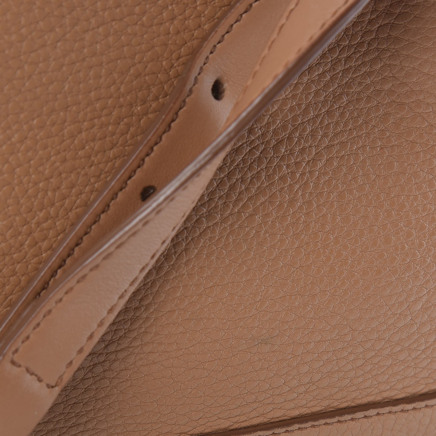Vitello Daino Crossbody Flap Caramel