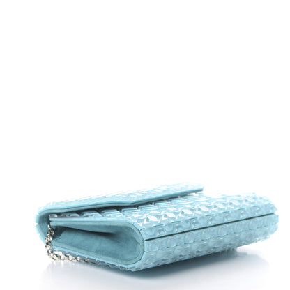 Jimmy Choo Acrylic Bubblewrap Candy Clutch Malibu 3 of 11