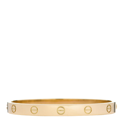 Cartier 18K Yellow Gold LOVE Bracelet 17 2 of 5