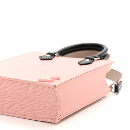 Louis Vuitton Epi Petit Sac Plat Rose Ballerine 9 of 11