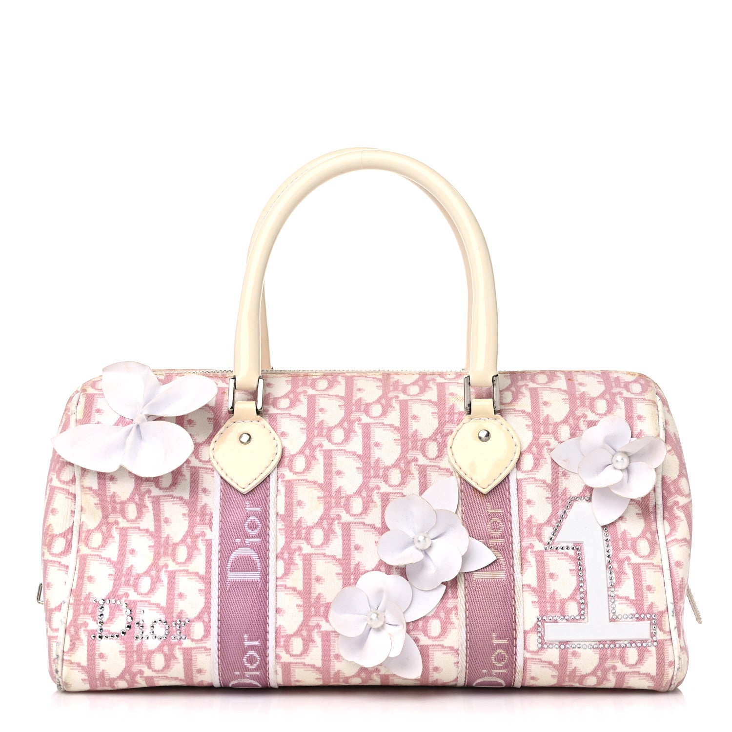 Christian Dior Monogram Girly Boston Pink 1 of 21