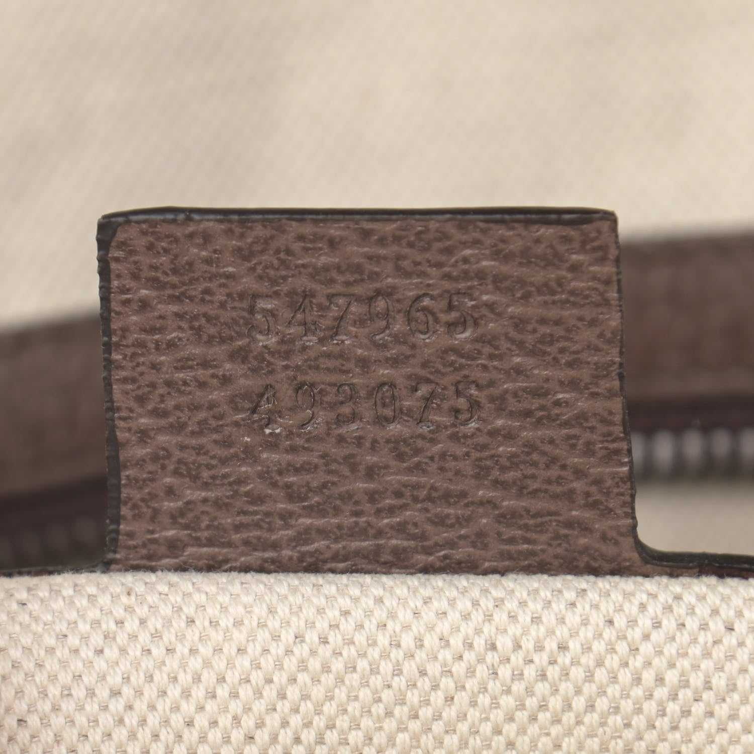 Gucci GG Supreme Monogram Calfskin Web Small Ophidia Day Backpack Beige Ebony New Acero 7 of 10