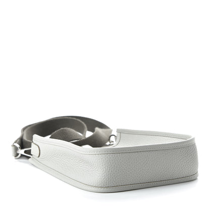 Hermes Taurillon Clemence Amazone Evelyne TPM Gris Perle Etain 4 of 10