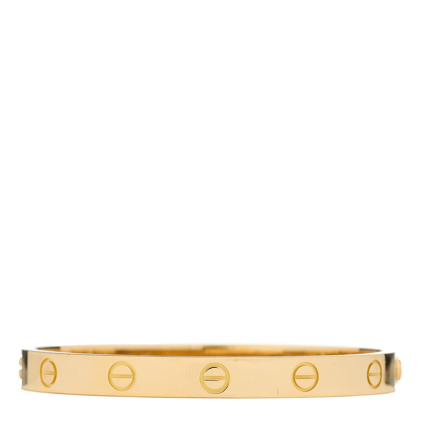 18K Yellow Gold Love Bracelet 16