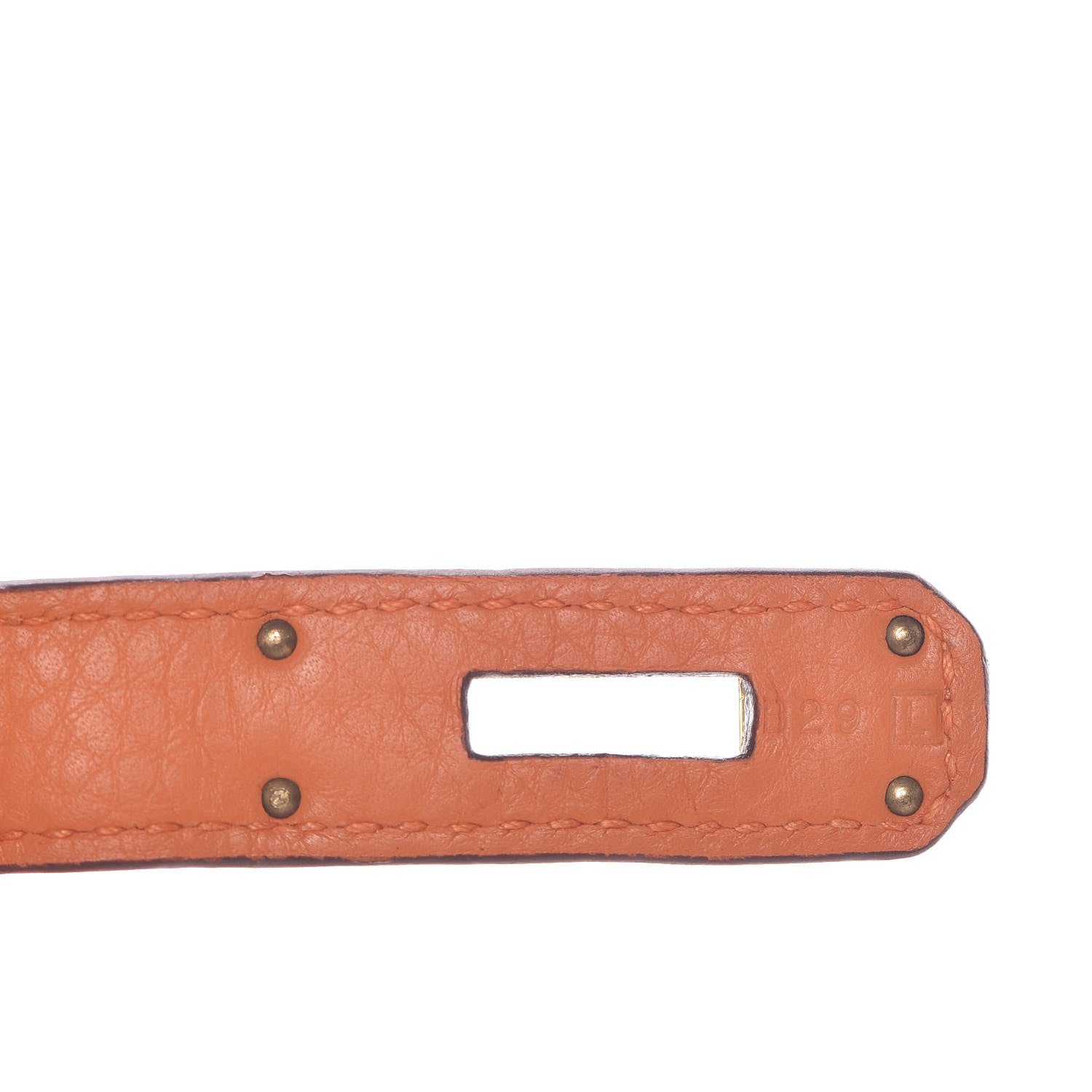 Hermes Taurillon Clemence Birkin 35 Orange 20 of 41