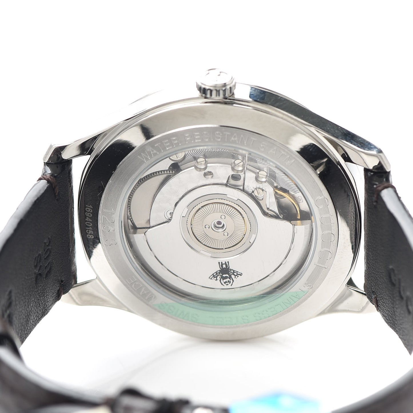 Stainless Steel Alligator 40mm G-Timeless Charm Automatic Watch