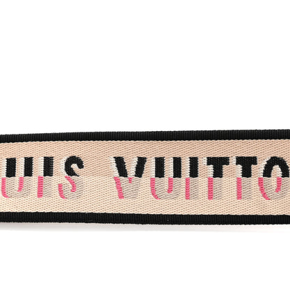 Louis Vuitton Jacquard Diane Shoulder Strap Black 4 of 5