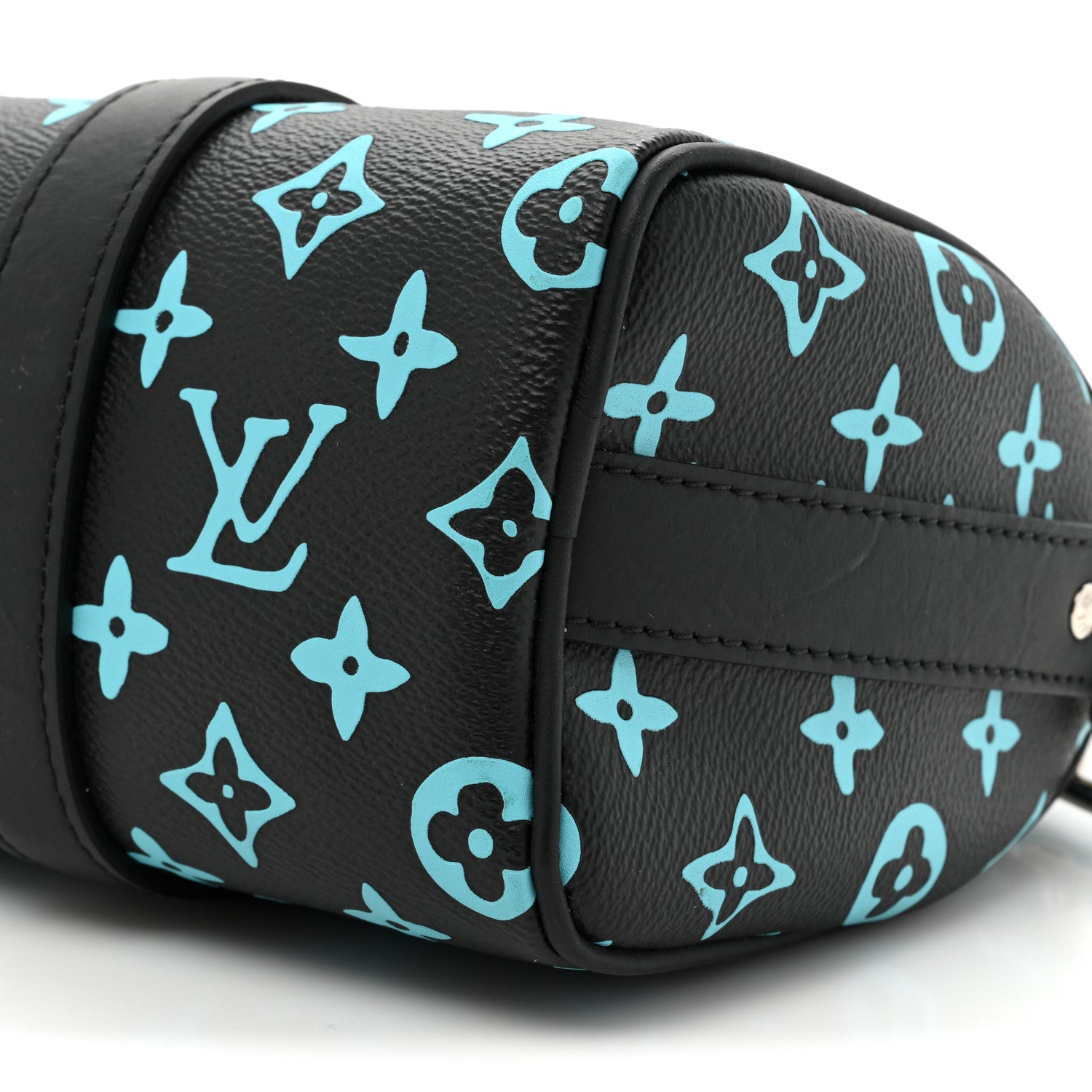 Louis Vuitton Monogram Playground Keepall Bandouliere 25 Black 7 of 18
