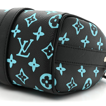 Louis Vuitton Monogram Playground Keepall Bandouliere 25 Black 7 of 18