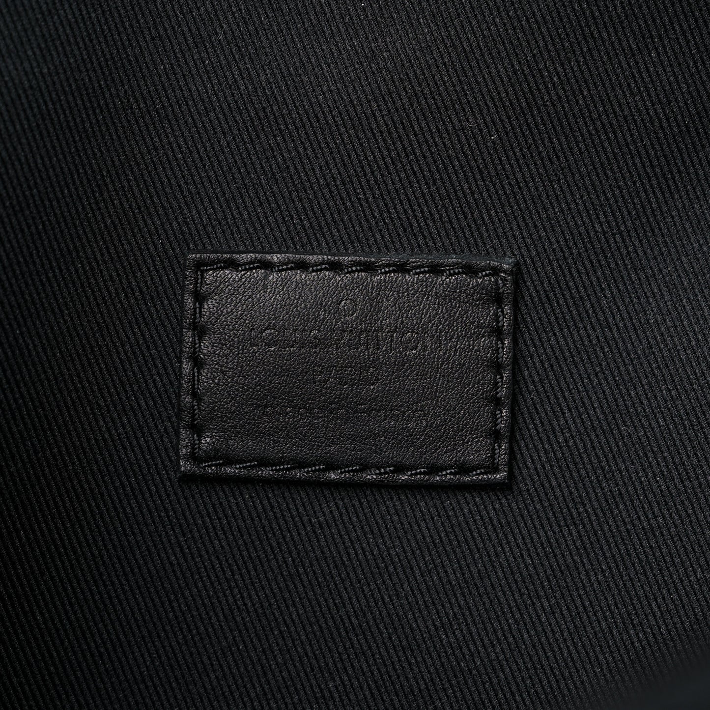 Calfskin Monogram Shadow Discovery Bumbag Black