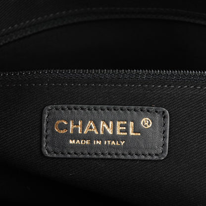 Chanel Caviar Quilted CC Timeless Soft Hobo Black 6 of 8