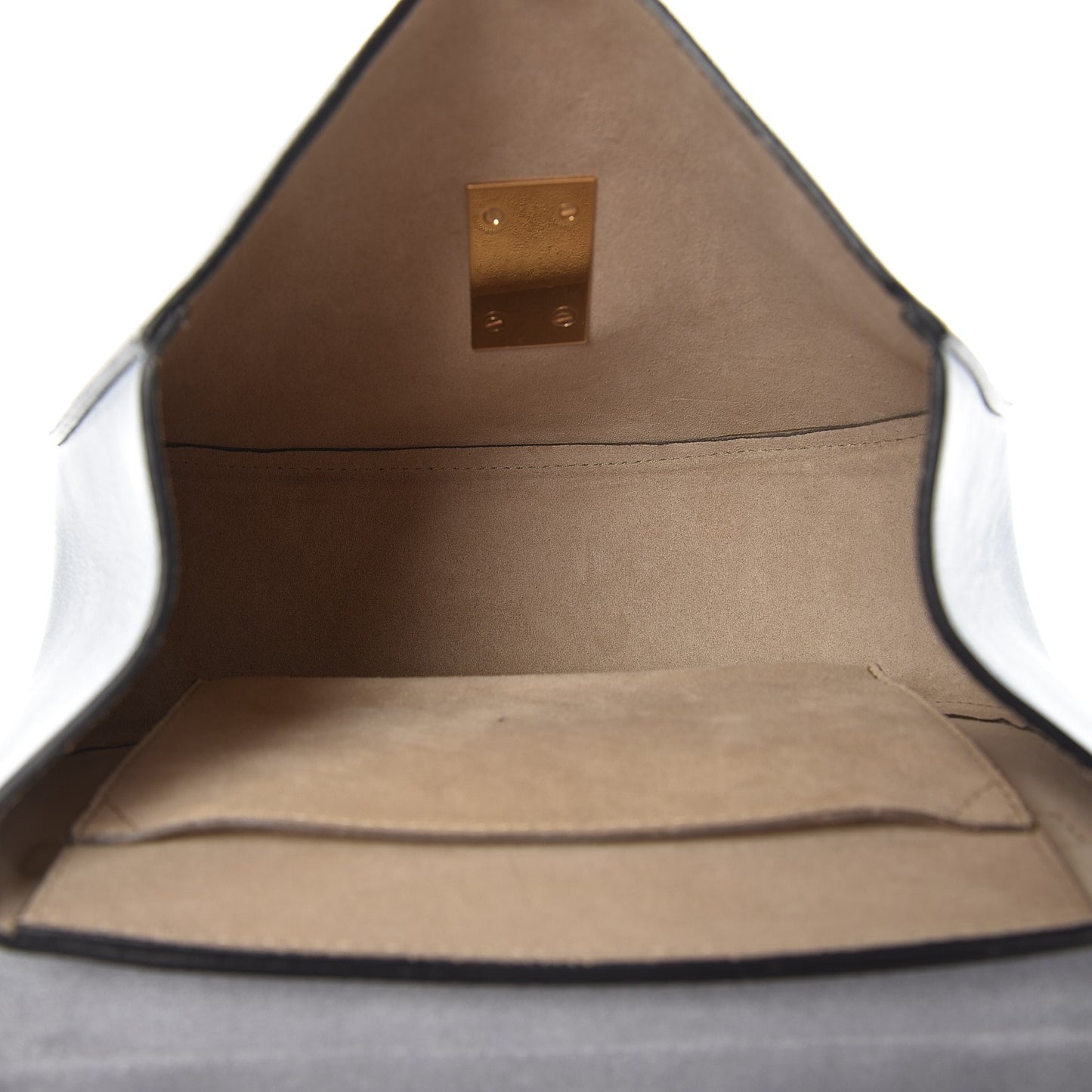 Suede Smooth Calfskin Drew Shoulder Bag Fresh Blue