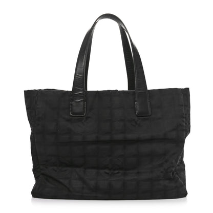 Chanel Nylon Medium Travel Tote Black 1 of 10