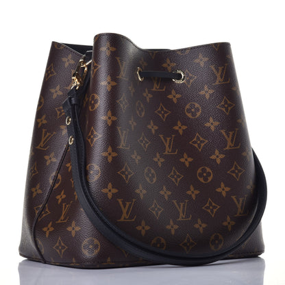 Louis Vuitton Monogram Neonoe MM Black 3 of 8