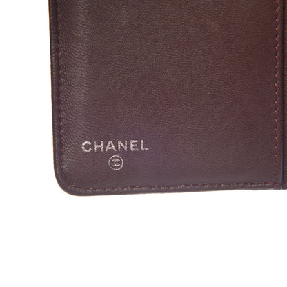 Chanel Lambskin Quilted Zipped Pocket Wallet Black 6 of 9