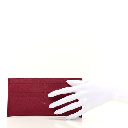 Louis Vuitton Calfskin Felicie Card Holder Insert Fuchsia 2 of 6