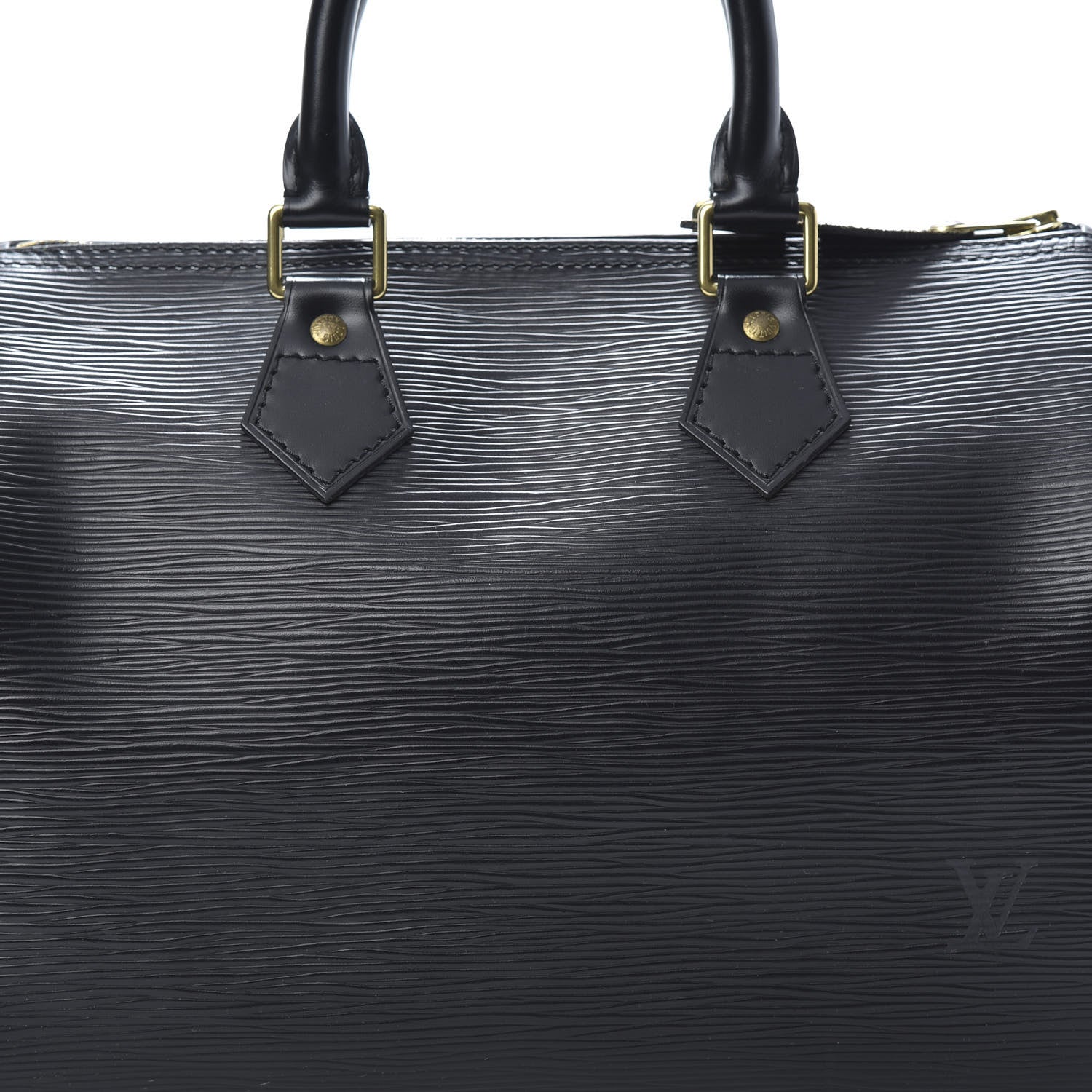 Louis Vuitton Epi Speedy 25 Black 8 of 16