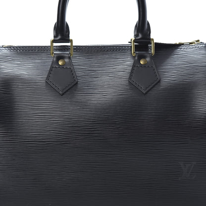 Louis Vuitton Epi Speedy 25 Black 8 of 16