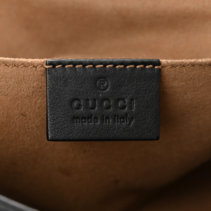Gucci GG Supreme Monogram Small Padlock Tote Black 6 of 15