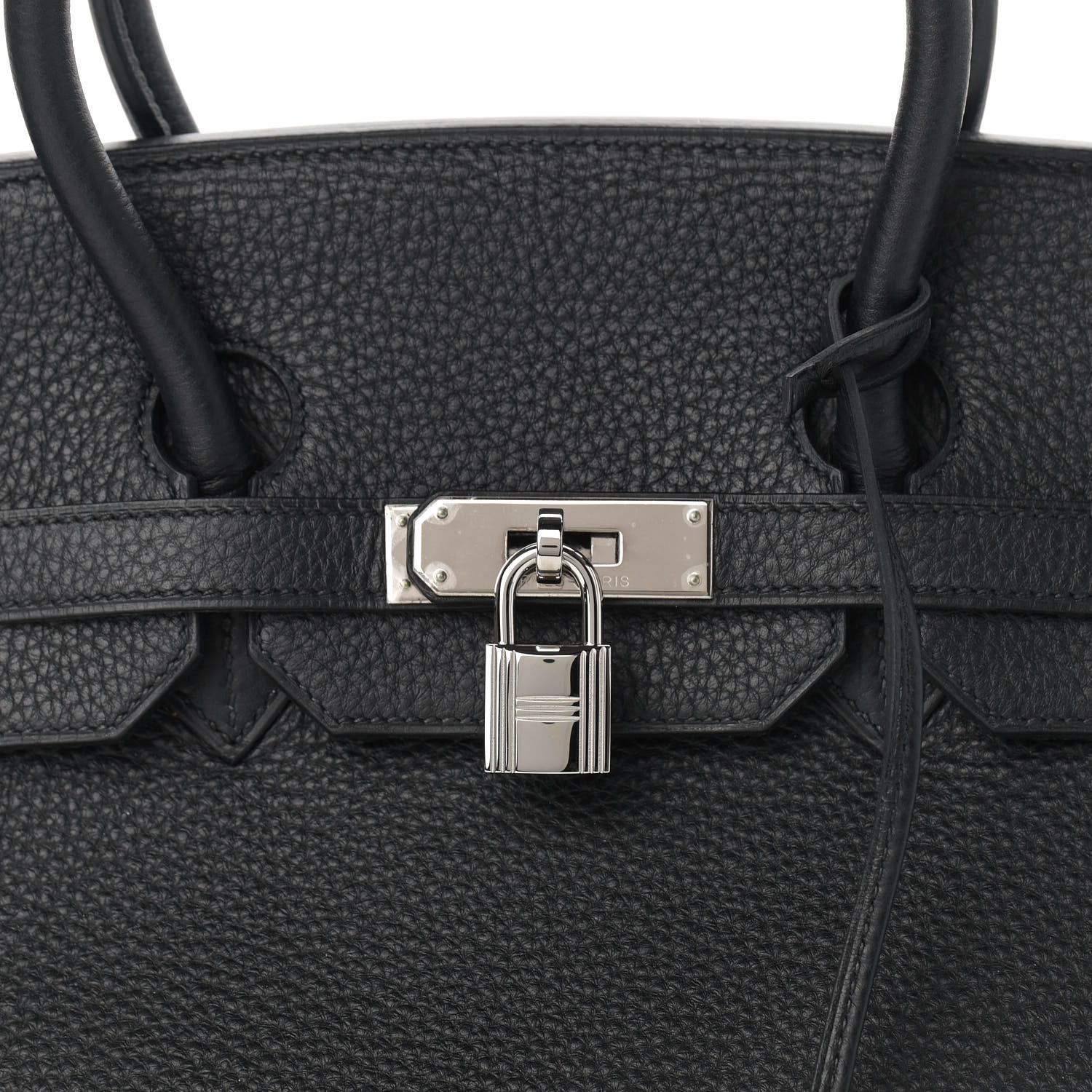 Hermes Taurillon Clemence Birkin 35 Black 15 of 21