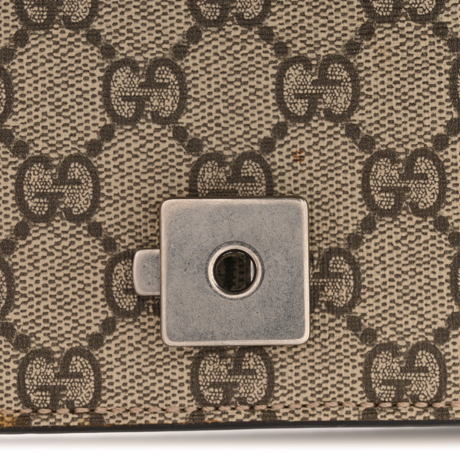 Gucci GG Supreme Monogram Mini Dionysus Shoulder Bag Taupe 11 of 11