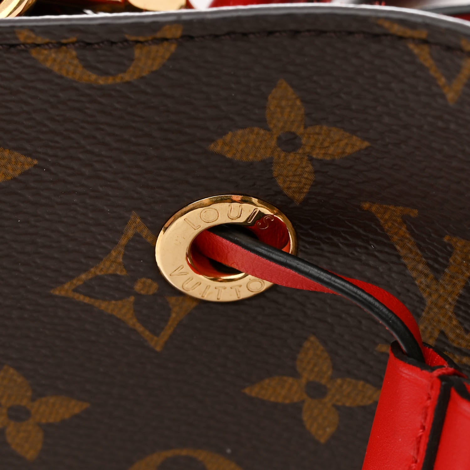 Louis Vuitton Monogram Neonoe MM Coquelicot 10 of 11