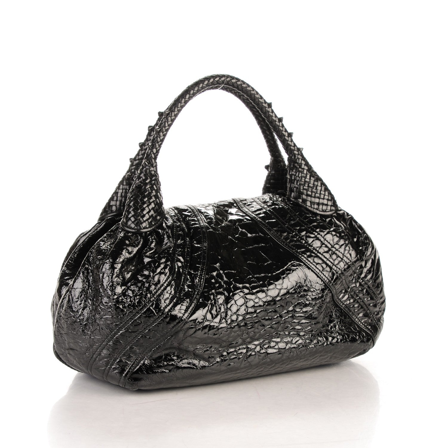 Fendi Crispe Vernice Spy Black 3 of 8