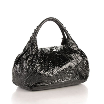 Fendi Crispe Vernice Spy Black 3 of 8